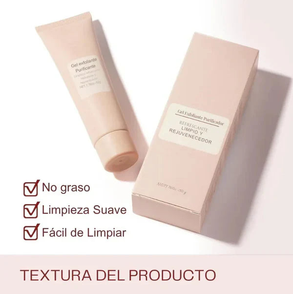 Elimina puntos negros y textura áspera: Suavidad inmediata y tono uniforme en solo 3 aplicaciones.☁️